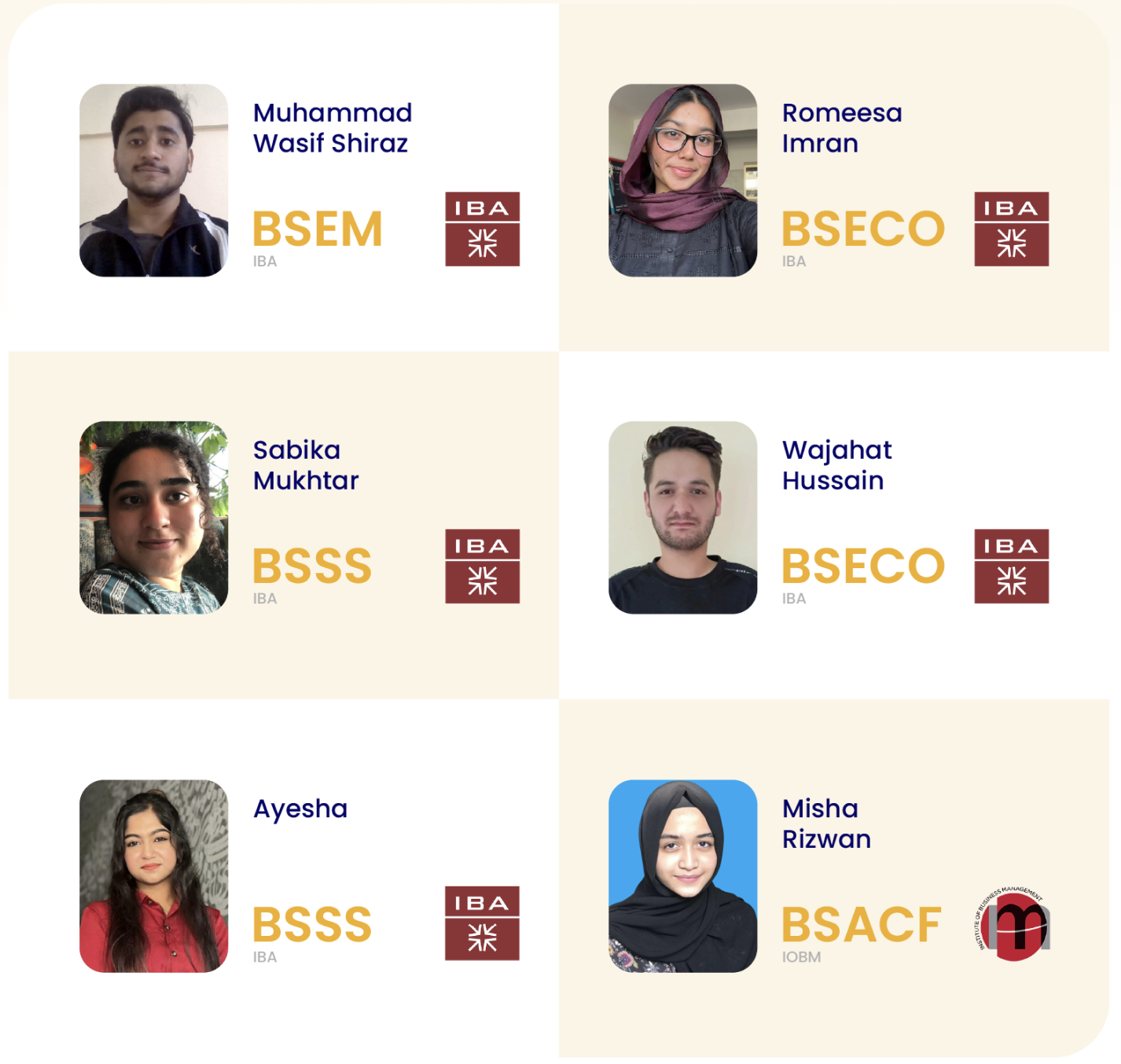 Success stories from Maqsad IBA batch 2024